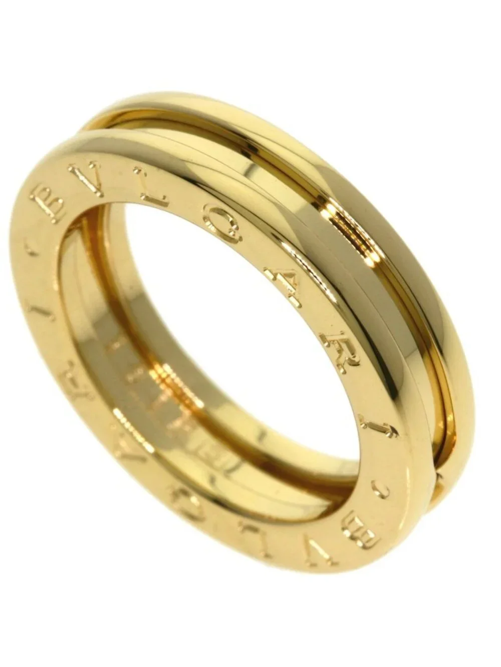 Bvlgari B.Zero1 Band 48 Ring 18k Yellow Gold
